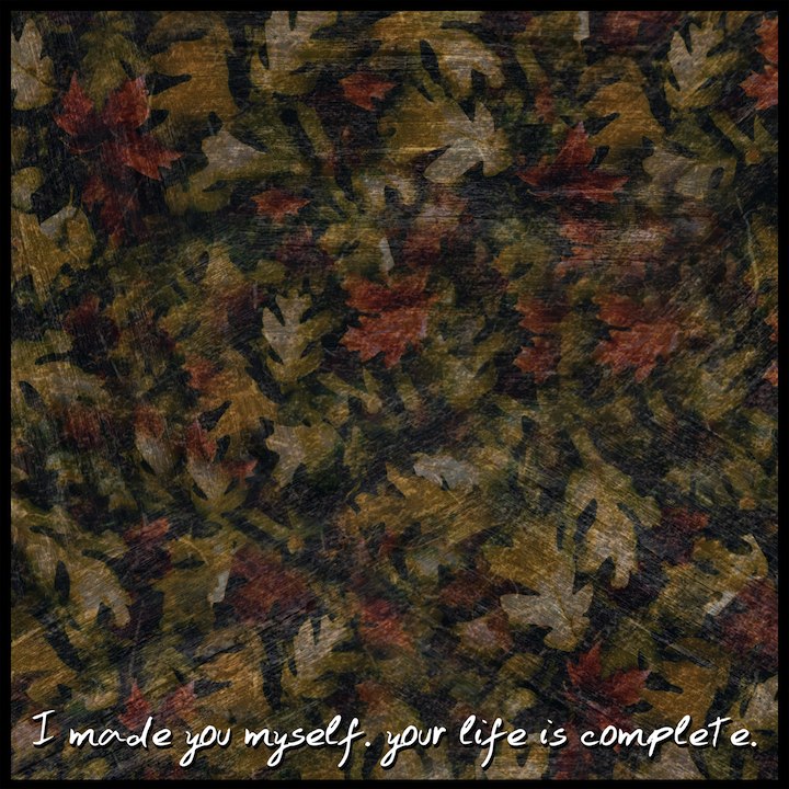 I Made You Myself - Your Life Is Complete (2012)